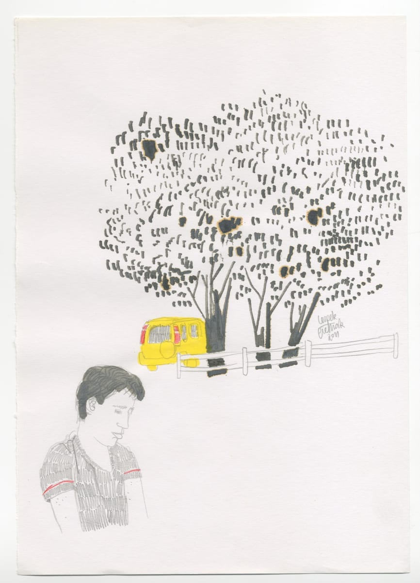 landscape-with-yellow-car-w-062-2011